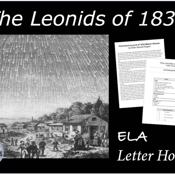 Leonid Meteor Storm 1833 ELA activity