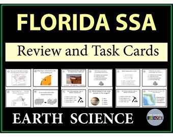 Florida SSA Science Review and Task Cards Earth Science 5th grade