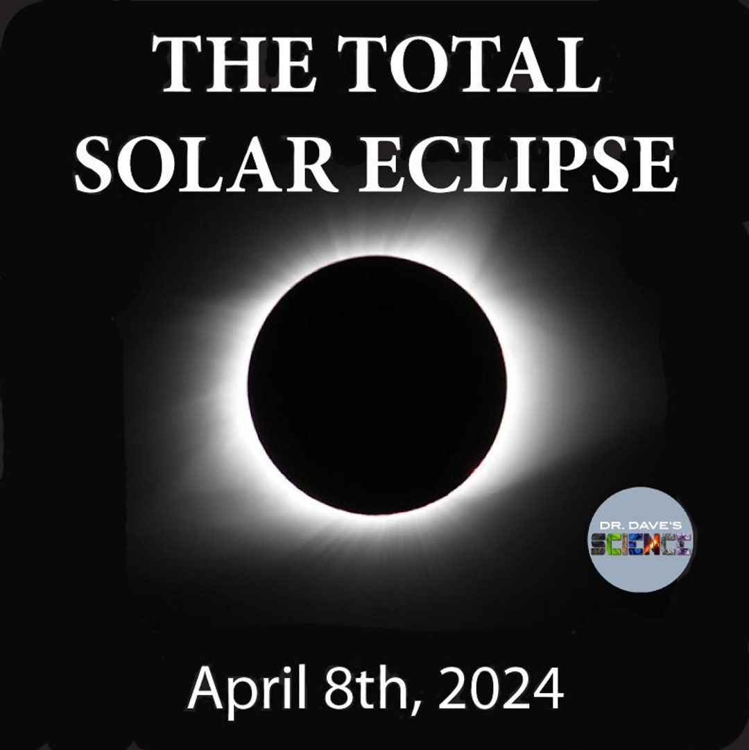 Total Solar Eclipse April 8, 2025 Activities, Reading, Posters