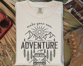 Make Your Own Adventure Shirt, Wanderlust Tee