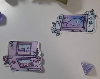 Nintendo game stickers