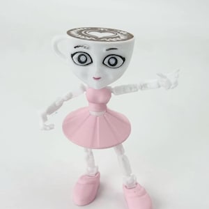 Ballerina Capuchina Figure Funny Italian Figurines Cappuccino Anime Doll
