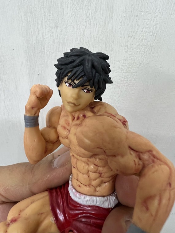 Baki the Grappler Hanma Baki Figure with Box Yujiro Hanma Anime Statue Model