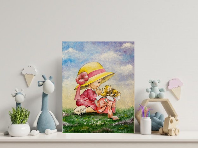 Set of 3 Wall Decor Art Colourful Canvas, 3 Painting Set, Acrylic Painting, Set of Three