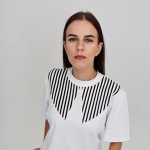OVERSIZE FIT - ROUND NECK - LONG - 3/4 SLEEVES - CLASSIC STRIPES