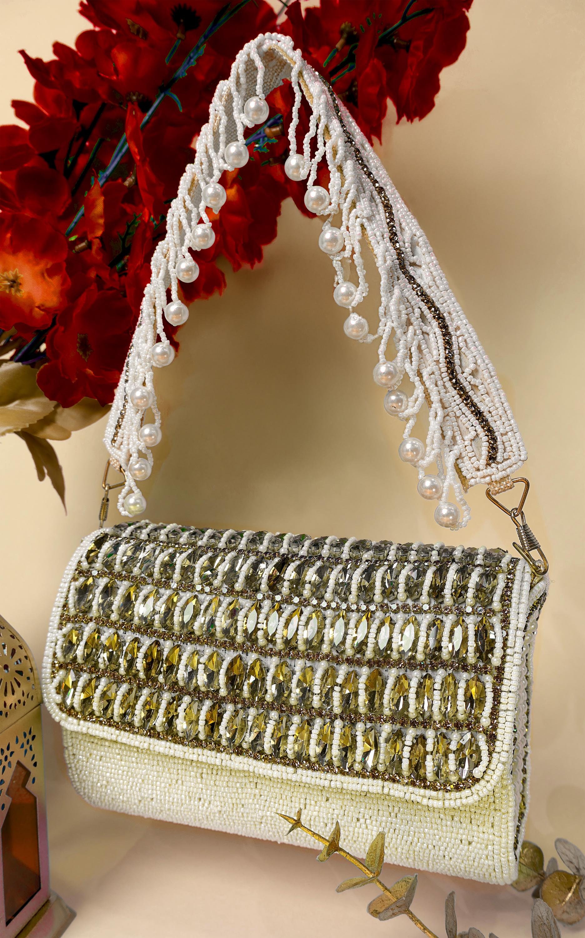 CLUTCH off-white x brown A-line
