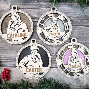 Personalized COACH COACHING Ornament Male or Female Custom Name Gift