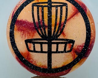 Disc Golf Mini Marker Custom Hand Poured Epoxy Resin One Of A Kind Mini