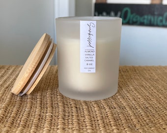 Beeswax Candles | 100% Pure Organic Beeswax & Pure Essential Oils | Non-Toxic, Sustainable, and Clean Burning | Natural Wood Wick Candles