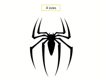 Spider Spiderman Embroidery Design.-