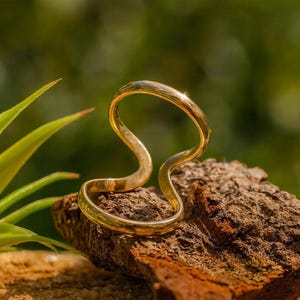 Arthritis ring for lateral deviation, Adjustable brass, bronze, titanium or silver splint ring, Mallet finger and EDS brace