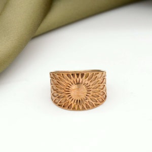 Sun Ring, Symbol of Brightness, Sun Ring, Rising Sun Ring, Beautiful ...