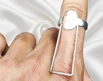 Anel de suporte ajustável para artrite em pescoço de cisne, síndrome de Ehlers-Danlos e hipermobilidade | Anel de suporte para deformidades dos dedos feito à mão
