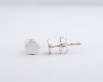 Earring Posts 3mm, 4mm and 5mm 925 Sterling Silver Bowl Stud Findings for Jewellery Making Craft