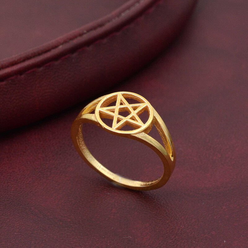 Pentagram With 7 Stars - Etsy UK