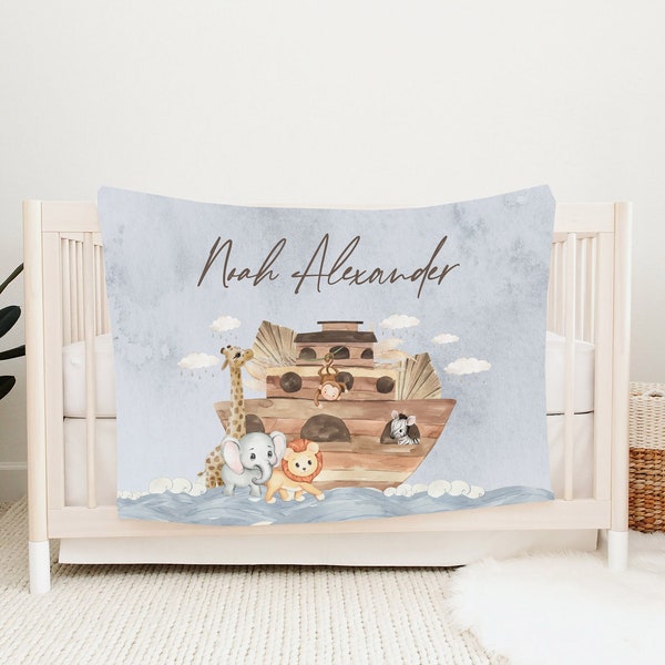 Noah's Ark Nursing Pillow Cover