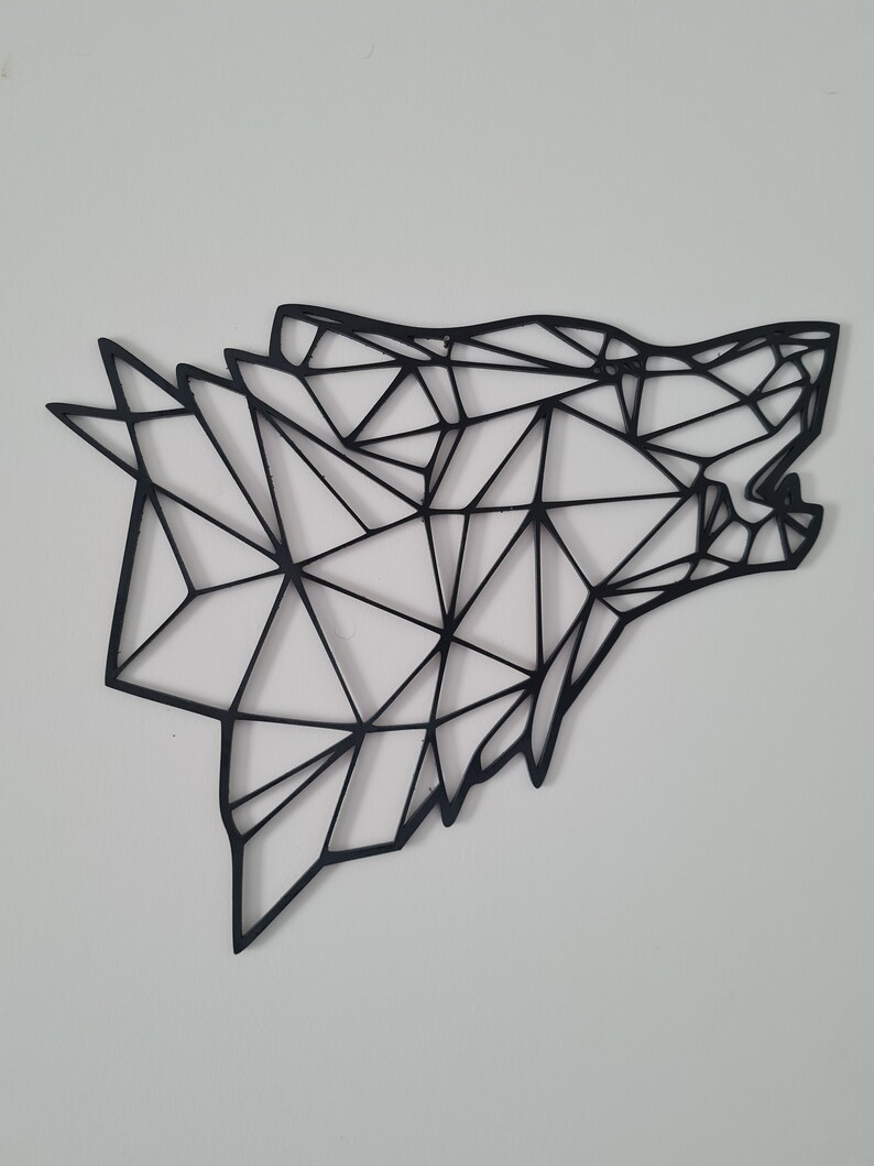 Geometric Animal Wall Art - Etsy