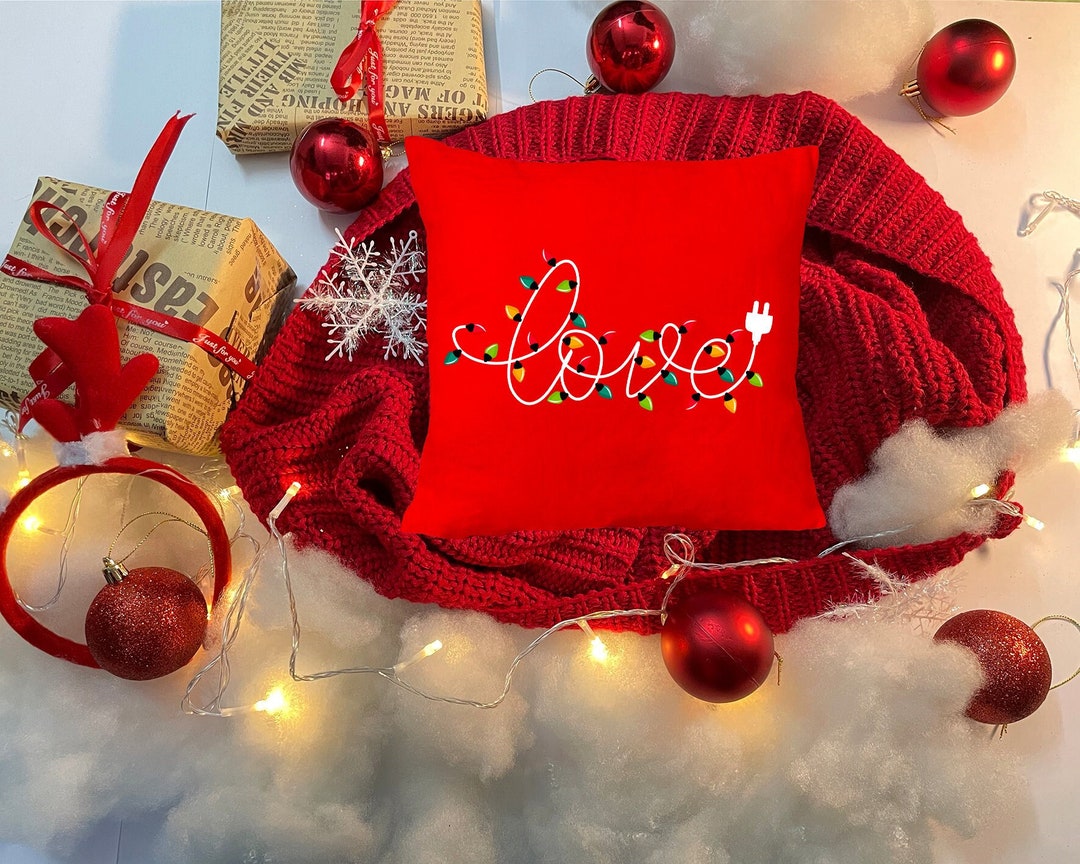 Christmas Decorative Pillow Christmas Pillows Christmas Etsy