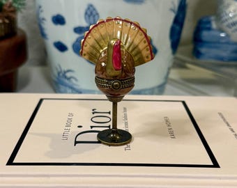 Northern Pike Fish Porcelain Hinged Box - Midwest Cannon Falls Collectible Trinket Box