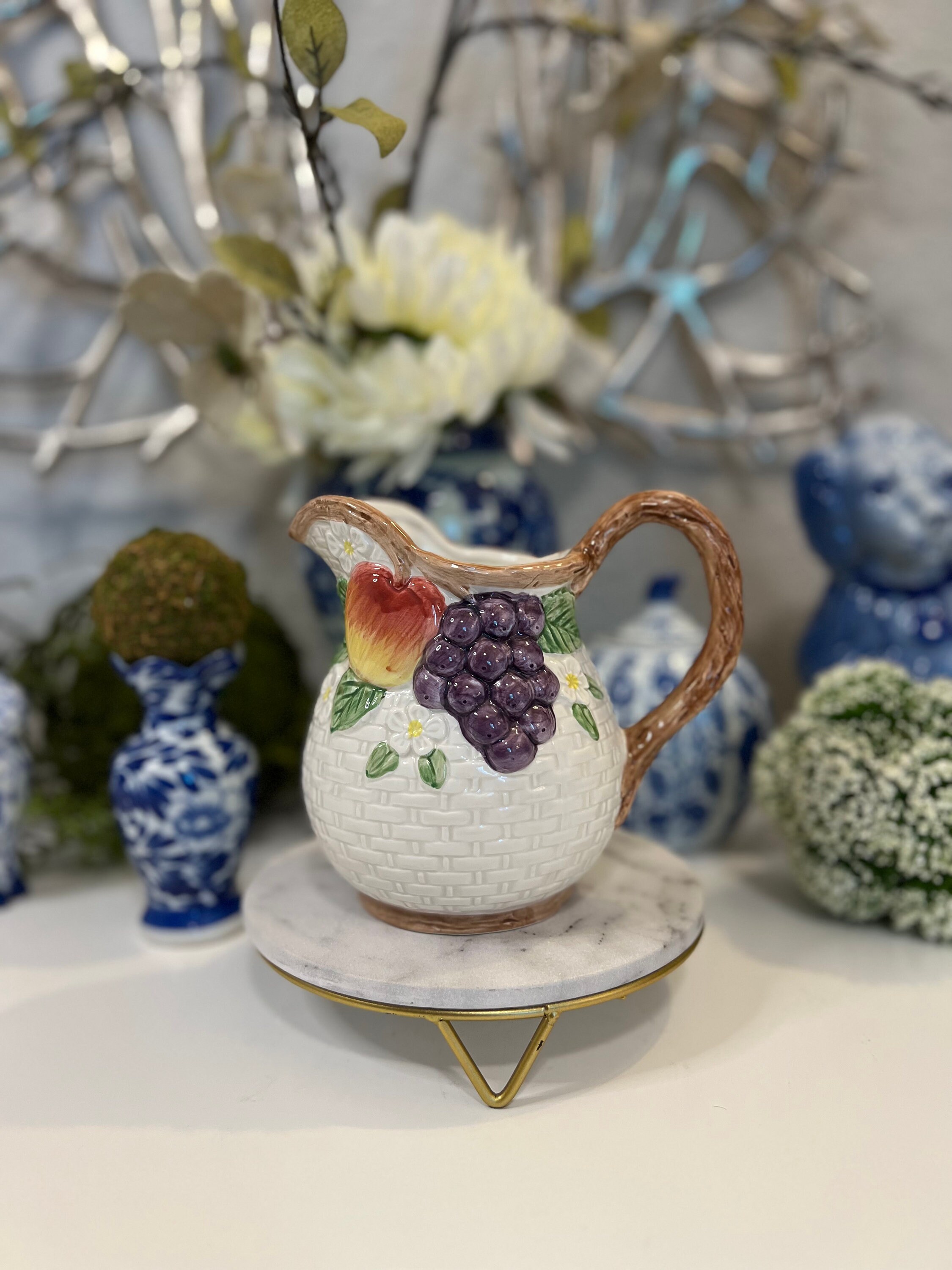 Fitz and Floyd Pitchers - Etsy