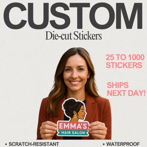 Custom Vinyl Stickers / Die Cut Stickers / Logo Stickers / Custom Stickers