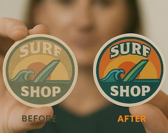 Vectorization Service | Convert Image to Vector | Logo Redraw | Includes AI, PDF & PNG Files