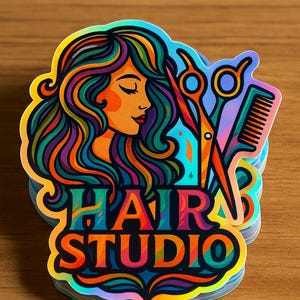 Custom Holographic Stickers: Die-Cut Vinyl Labels, Personalized Design
