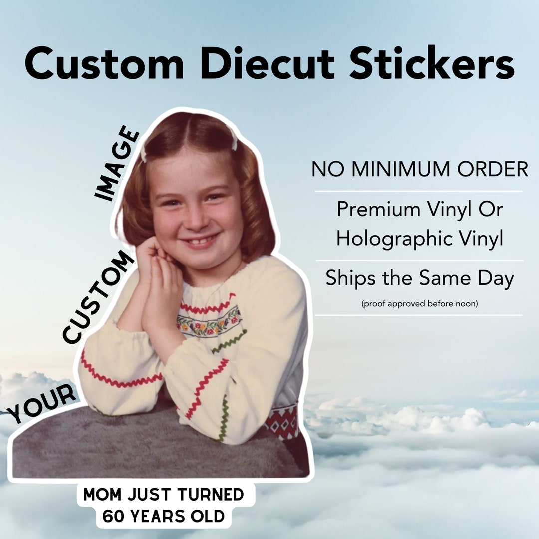 Custom Die Cut Stickers No Minimum Order Free Shipping High Quality