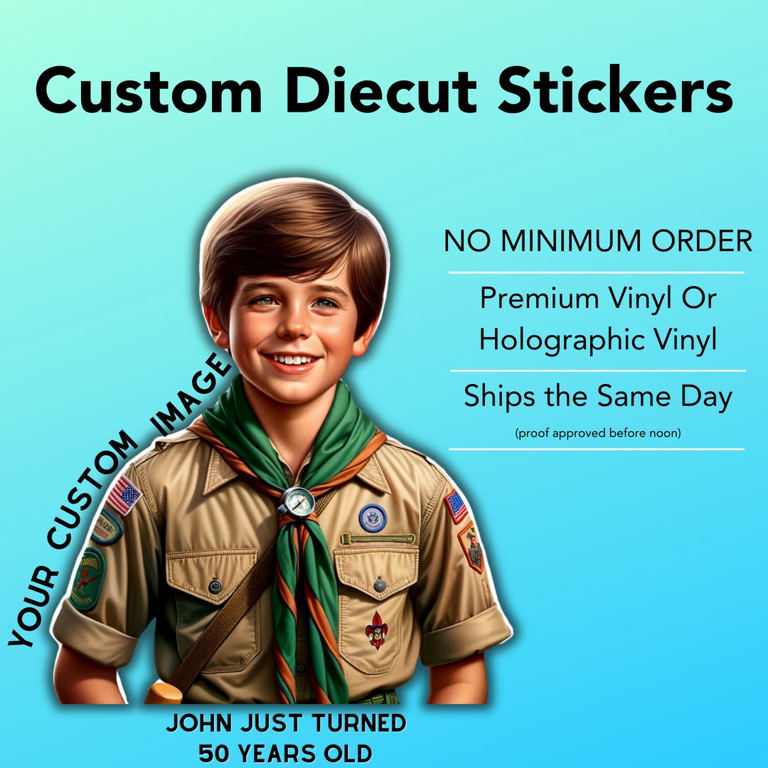 Custom Stickers No Minimum Order Free Shipping High Quality Premium