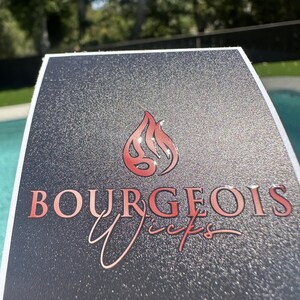 Custom Waterproof Raised Candle Labels – Embossed 3D Logo Stickers ...