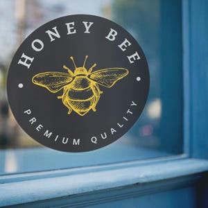 Storefront Vinyl Decals for Business - Personalized Logo Stickers for Windows and Car - Window Cling - Window Stickers - Wall Decals