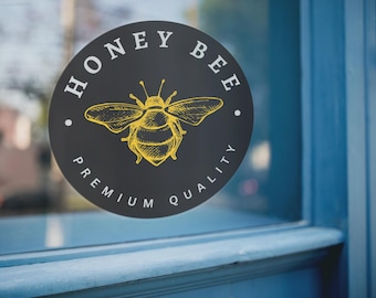 Custom Logo Vinyl Decal: Storefront Window Cling, Car Decal