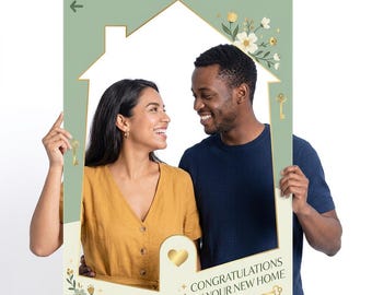 Realtor Closing Gift, New Home Photo Prop, Custom Selfie Frame, Just Sold Sign, Housewarming Frame, Photo Booth Frame, Real Estate Prop