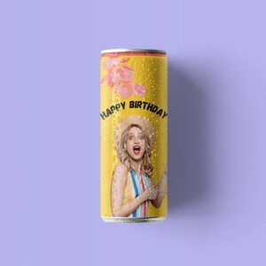 Custom Seltzer Can Labels: Personalized Party Stickers image 6