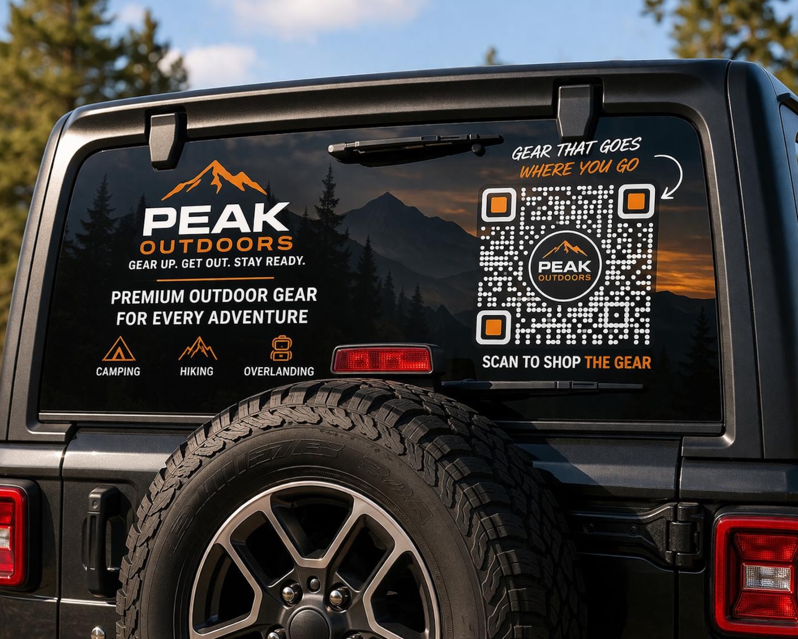 Jtx Sticker Custom QR Code Car Decal | Instagram Follow Sticker | Scan to Connect ...