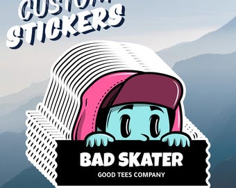 Custom Vinyl Stickers: Diecut Decals, Logo Stickers