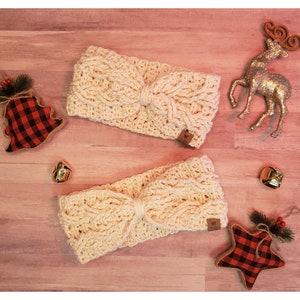 Die &#39;Mama und ich&#39; passende Stirnbänder / Geschenke für Urlaub / Weihnachten / Winter Accessoire / Ohrwärmer / Mutter Tochter / passendes Set