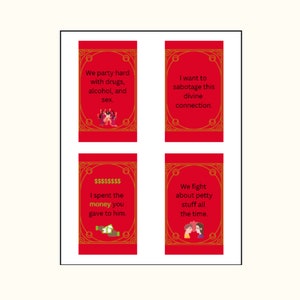 Printable Karmic Truths Oracle Deck - Etsy