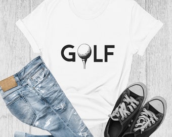 Camicia da golf / Maglietta da golf / Camicia regalo da golf / Regalo per golfisti / Camicia da golfista