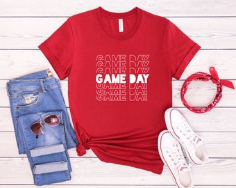 Game Day T-Shirt | Basketball | Baseball | Football | Soccer | Sports Mom | Basketball Mom | Baseball Mom | Soccer Mom | Game Shirt