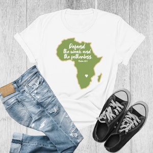 Afrika Shirt | Waisen Shirt | Missionar Geschenk | Missionen Geschenk tShirt | Christliches Shirt | Afrika Missionen Shirt |
