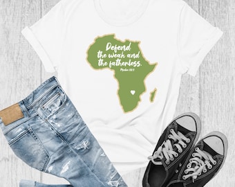 Africa shirt | Orphan Shirt | Missionary Gift | Missions Gift tShirt | Christian Shirt | Africa Missions Shirt |