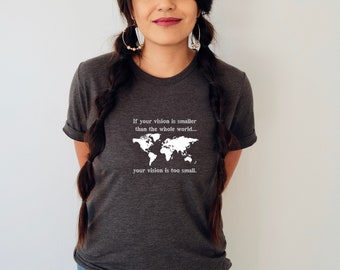 Missionsskjorta | Missionsskjorta | Världsmissions-t-shirt | Missionsresa-skjorta | Missionsgåva | Missionsmissionsskjorta | Dopgåva