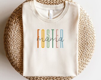 Foster Mama Shirt | Foster Care T-Shirt | Gift for Adoptive Mom | Foster Parents Tee | Foster Mom Shirt | Mom T-Shirt | Blessed Mom Shirt
