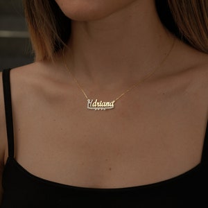 Name Necklace, Handmade Jewelry, Personalized gifts, Custom Name Necklace, Personalized Name Necklace, Minimalist, Christmas Gİfts image 6