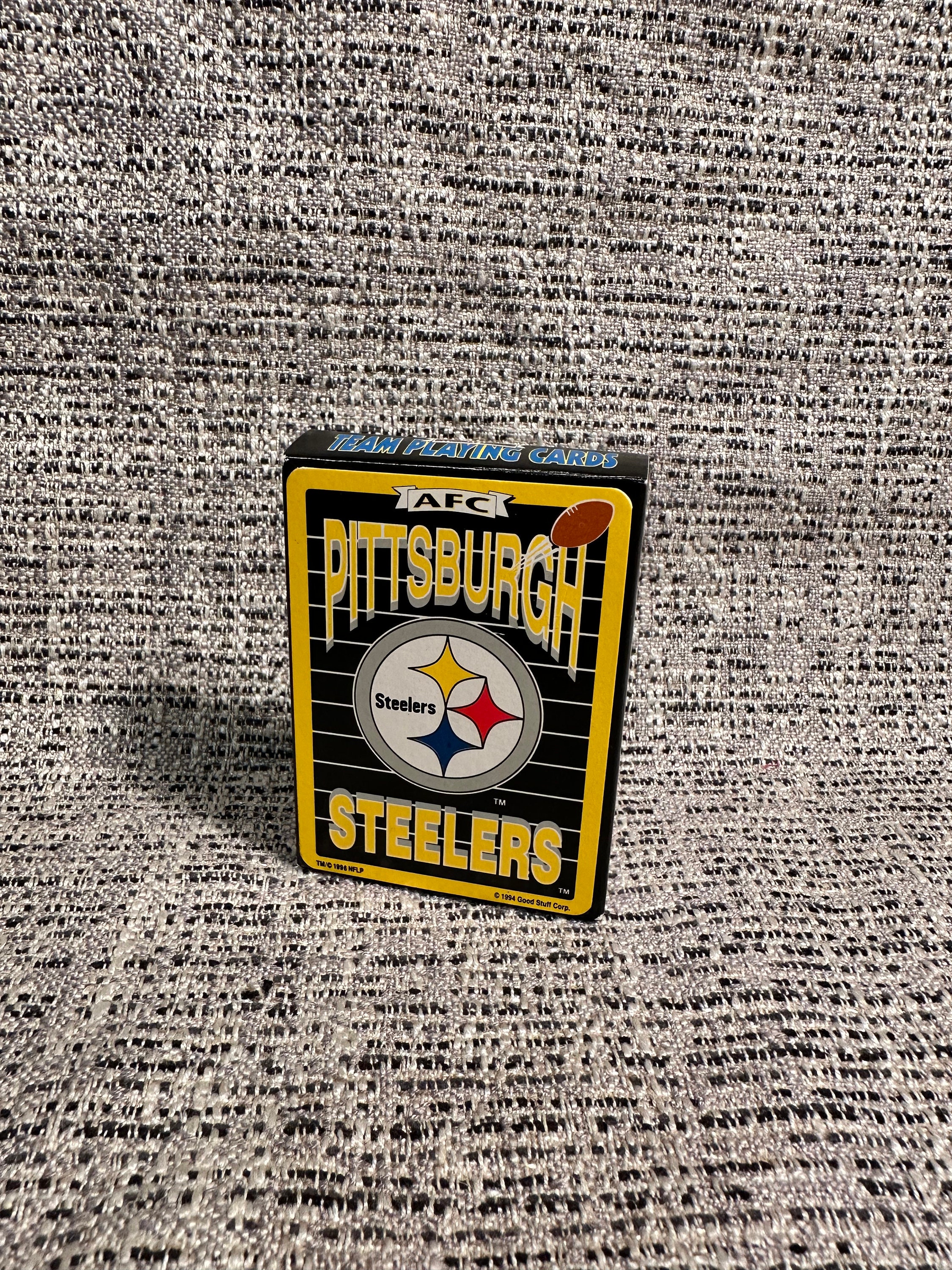 steelers playing cards