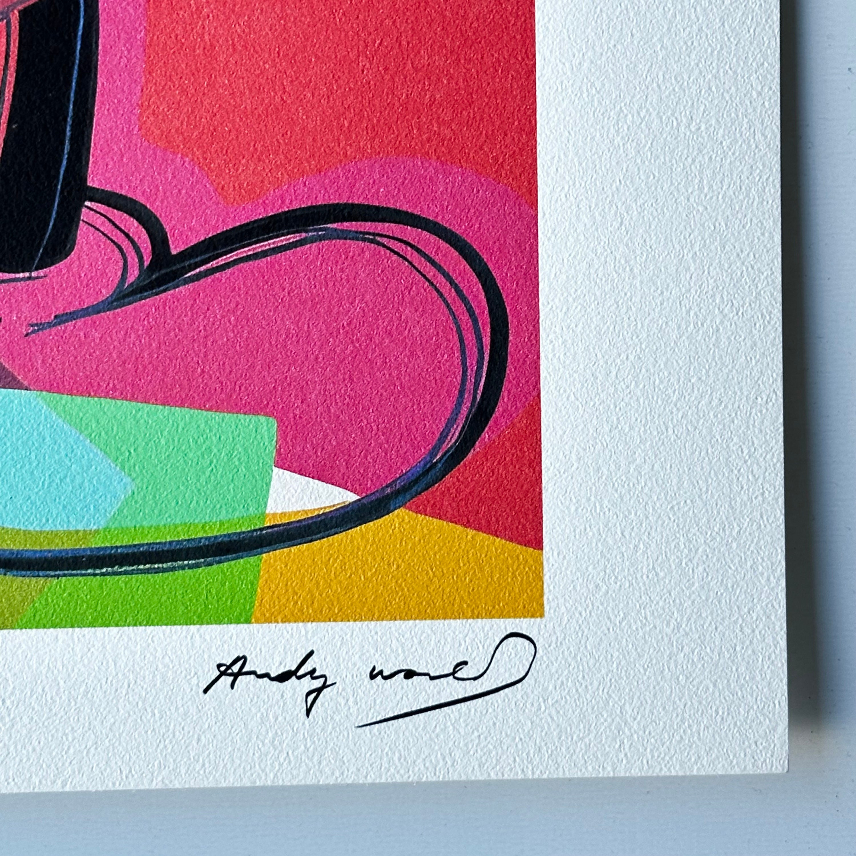 Lithographie Andy Warhol – Cat Sam – Signée Avec Certificat Leo Castelli – 1980