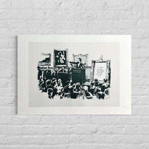 Numbered Edition BANKSY Marons - Signed - Certificate - Wall Art, Graffiti Art, Lithograph, Stencil Art after