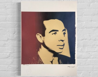 Lithographie Signée Andy Warhol – Coucher De Soleil – Certificat Leo Castelli – 1980