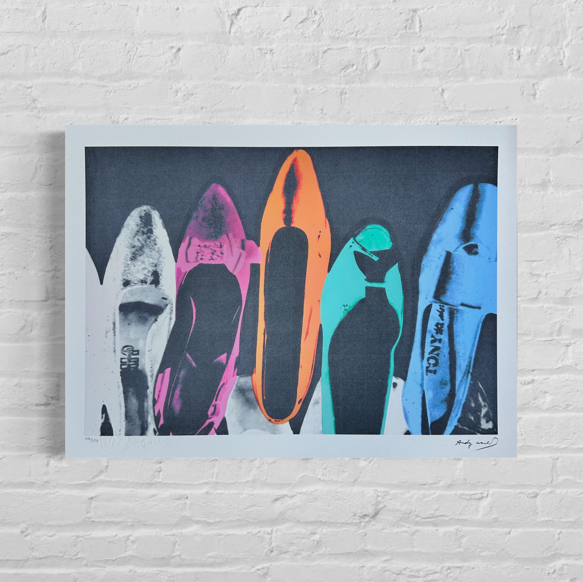 TABLEAU ANCIEN ANDY Warhol Certificat Certificat Certificat Certificat Certificat 356024544599